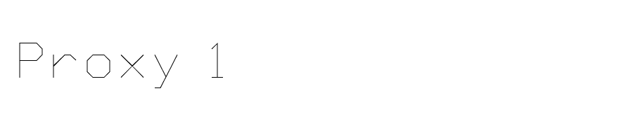 Proxy 1