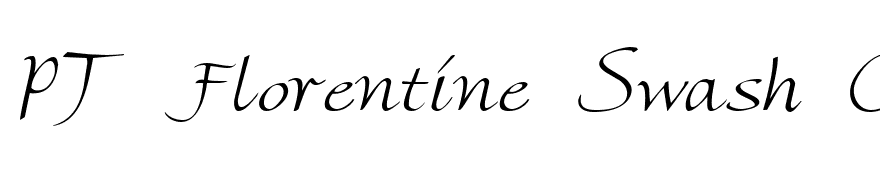 PT Florentine Swash Caps Regular