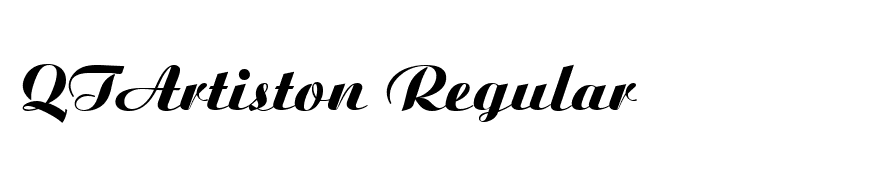 QTArtiston Regular