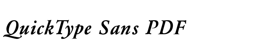 QTGaromand Bold Italic