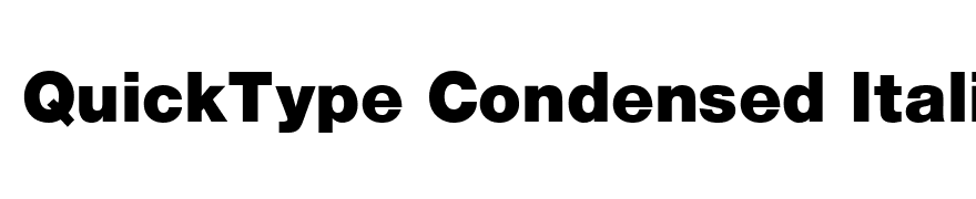 QTHelvet-Black Regular