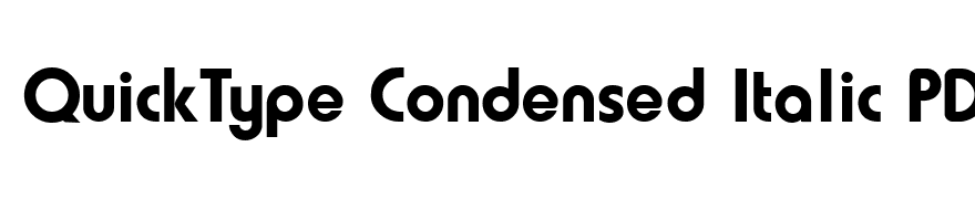 QTHowardTypeFat Regular