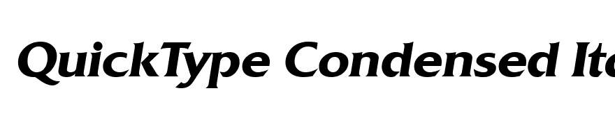 Quadrat-Serial-BoldItalic