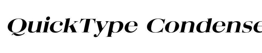 QuantasBroadExtrabold Italic