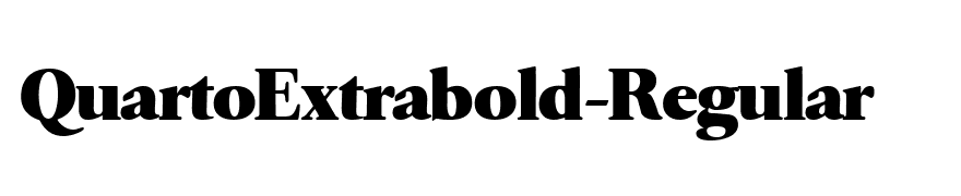 QuartoExtrabold-Regular