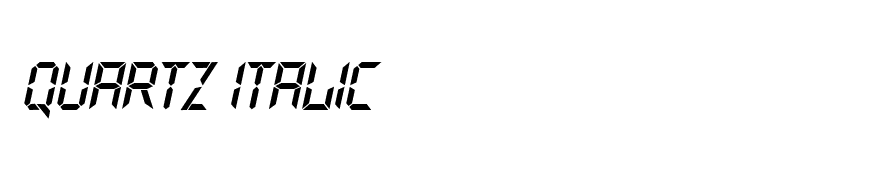 Quartz Italic