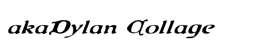 Queen & Country Expanded Italic