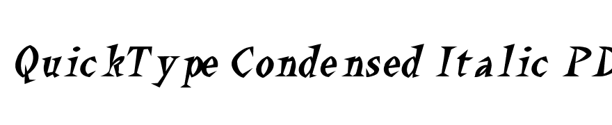 Quetzalcoatl BoldItalic