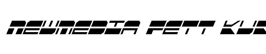 QuickMark Condensed Italic