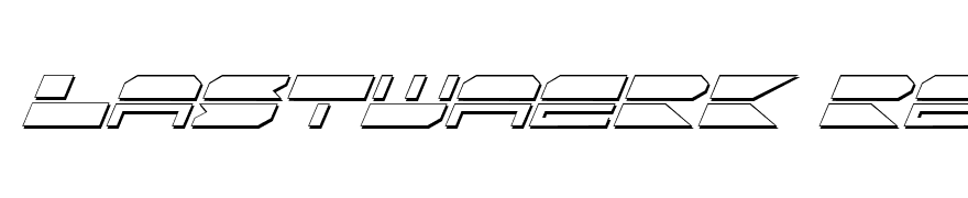 QuickMark Shadow Italic