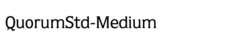 QuorumStd-Medium