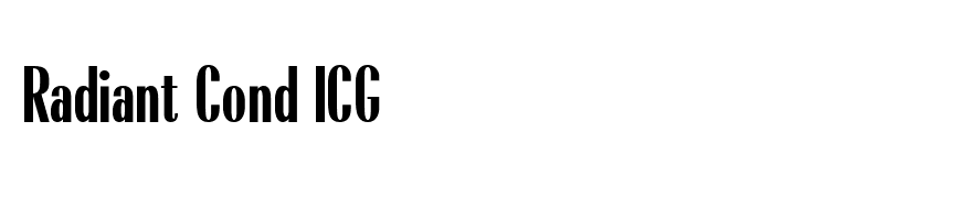 Radiant Cond ICG