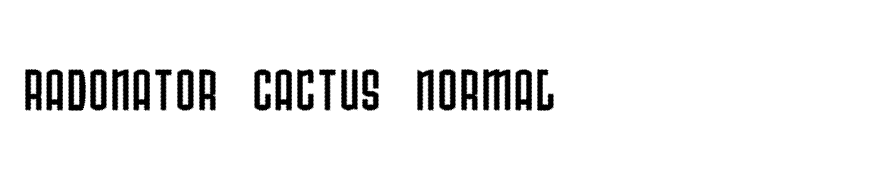 Radonator Cactus Normal