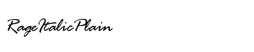 RageItalicPlain