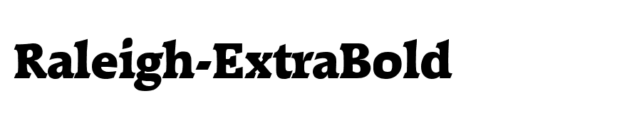 Raleigh-ExtraBold