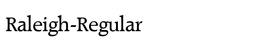 Raleigh-Regular