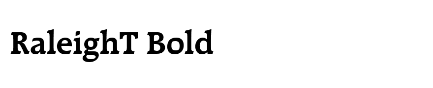 RaleighT Bold
