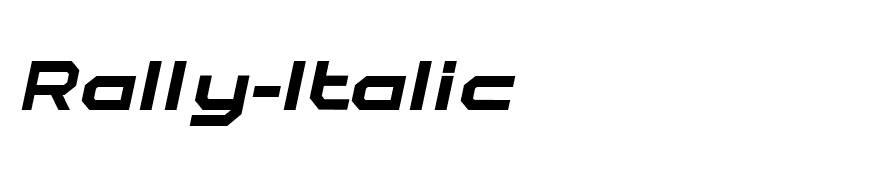 Rally-Italic