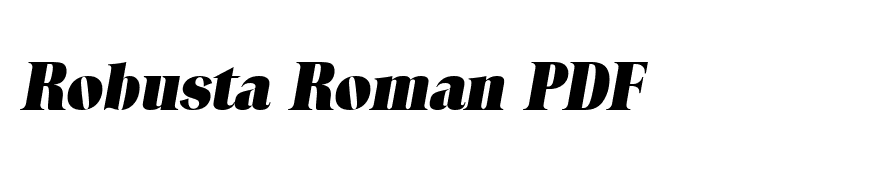 RalphBecker-Heavy Italic