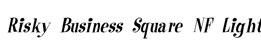 RaskinCondensed Italic