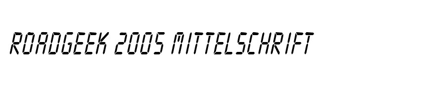 ReadoutCondensed Italic