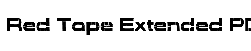 Red Tape Extended PDF