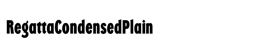 RegattaCondensedPlain