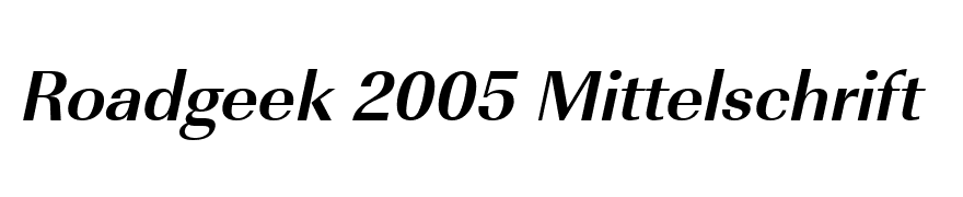 RicoBecker Bold Italic