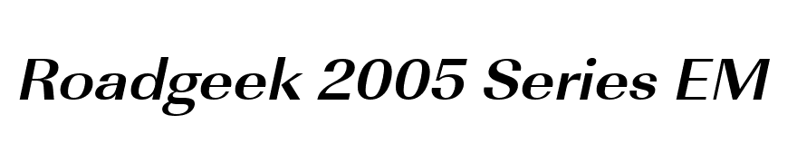 RicoBeckerExtended Bold Italic