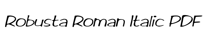 RifrafScriptSSK Italic