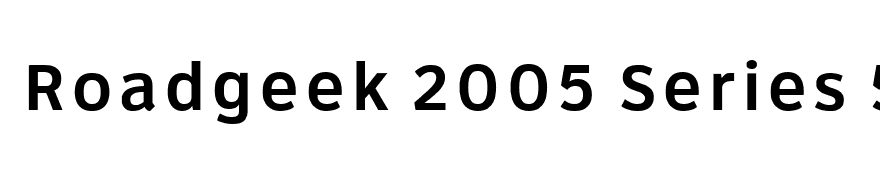 Roadgeek 2005 Series 5W