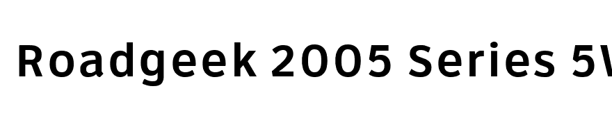 Roadgeek 2005 Series 5WR