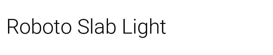Roboto Light