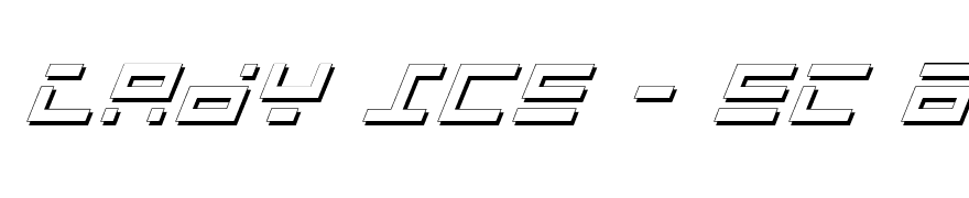 Rocket Type Shadow Italic