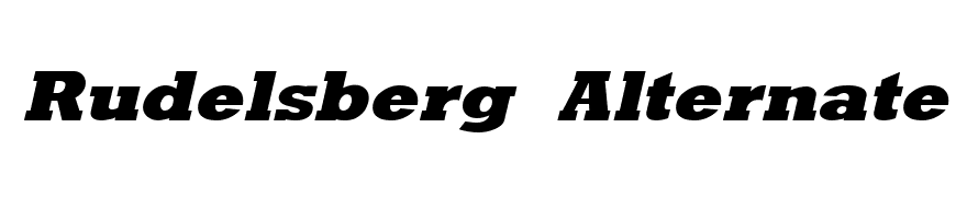 RockneyExtrabold Italic