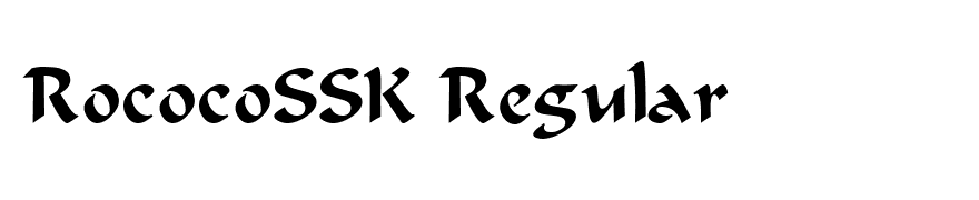 RococoSSK Regular