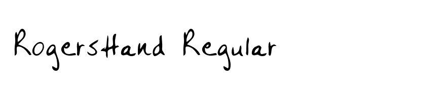 RogersHand Regular