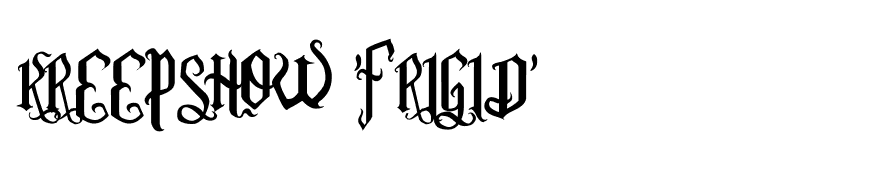 Romance Fatal Goth Versal