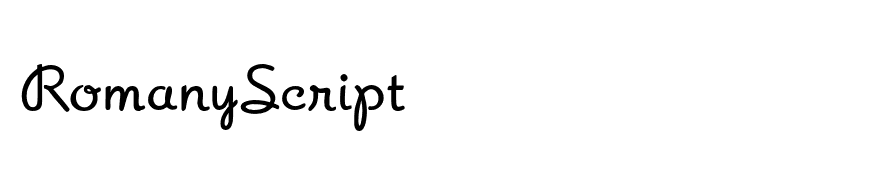 RomanyScript