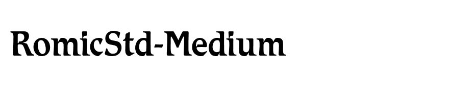 RomicStd-Medium