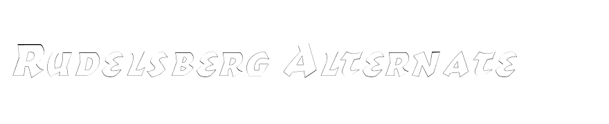 RomulusOutline Italic