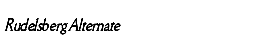 Rory Thin BoldItalic