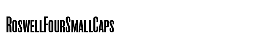 RoswellFourSmallCaps