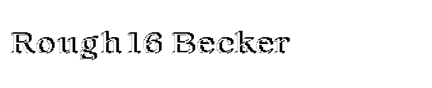Rough16 Becker