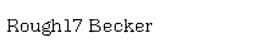 Rough17 Becker