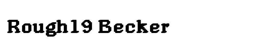 Rough19 Becker