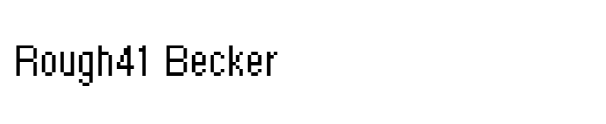 Rough41 Becker