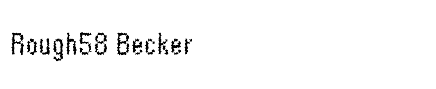 Rough58 Becker