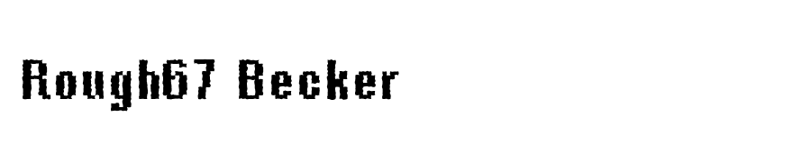 Rough67 Becker