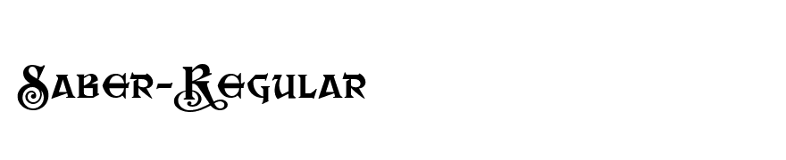 Saber-Regular